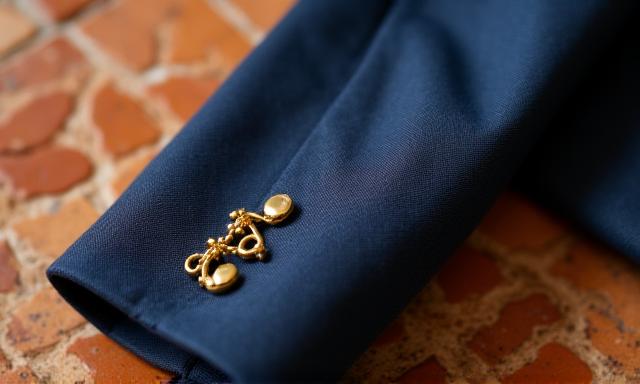Blazer sartoriale italiano con dettagli curati